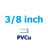 3/8 inch PVCu